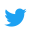 blue small Twitter bird logo